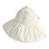 Ruideng 2016新しい赤ちゃん子供の折りたたみ帽子リニエンシーはバイザー帽子日帽子キャップ (White)