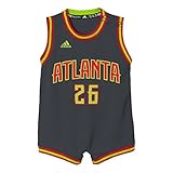 NBA Infant Atlanta Hawks KorverレプリカRoad Onesie グレイ