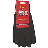 Do it Best Global Sourcing708620Brown Jersey Glove-LADIES JERSEY GLOVE (並行輸入品)