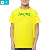 フォースター FOURSTAR キッズTシャツCLOTHING TEEイエロー x グリーンNO47 XL