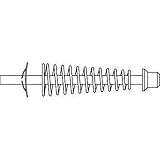 NationalブランドAlternative 809941二つ折りピボットピンアセンブリ、1 / 4 " x 4 – 5 / 8 "長