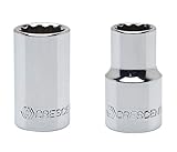 Crescent CDS31 3/8 Drive, 3/4 Standard Length Socket - 12 Point by Crescent