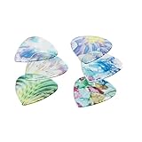 Ibanez アイバニーズ ピック6枚セット KALEIDOシリーズ Tritanを使用した、カラフルなデザイン ショート・ティアドロップ 【1.0mm】 PCP16H-C2