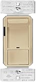 Eaton SAL06P-V-K Skye AL Series 3-Way Single-Pole Sliding Dimmer Switch with Rapid Start Feature, Iv