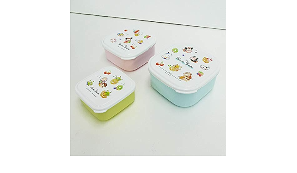 超人気の ディズニーの3pタッパーお弁当箱 キッチン 食器 Le Co Ke