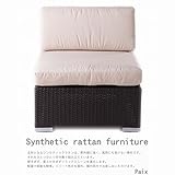 ペイ シンセティックラタン センターソファ P-1C