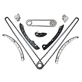 Weonefit タイミングチェーンキット La-nd Ro-ver 5.0L LR4 Ran-ge Ro-ver Sport 3.0L 5.0L 2010-2015 交換用 # LR032048 LR072638 LR072611 LR012111