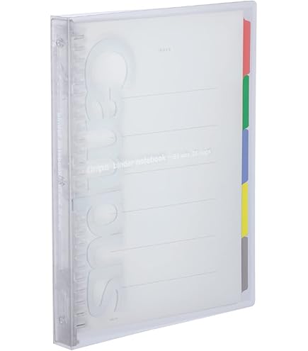 Nakabayashi Logical Air Loose Leaf Notebook - B5 A-Ruled 100 Sheets, 26 Holes