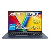 ASUS ノートパソコン Vivobook 15 X1502VA 15.6インチ Core i5 13420H メモリ16GB SSD 512GB Windows 11 クワイエットブルー