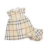 (バーバリーベビー) BURBERRY BABY ベビー服 セットアップ (半袖ワンピース&べビーパンツ) B98586 12Mサイズ [並行輸入品]