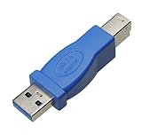 KAUMO USB3.0 変換コネクタ (Aオス/Bオス)