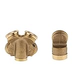 KESOTO 2点セット　噴霧ヘッド ミストノズル 　真鍮 ガーデン芝生 灌漑 スプリンクラー DN15