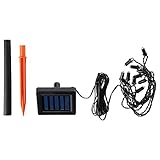 IKEA SOLARVET 30299640 LEDライトチェーン 全12球 屋外用 太陽電池式
