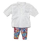 (ポロ ラルフローレン チルドレンズウェア)POLO RALPH LAUREN CHILDRENSWEAR ベビー 女の子 ピンタック チュニック&レギンス セット Pintucked Tunic &