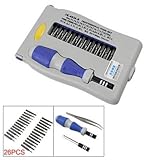 すべて1ポケットマイナスフィリップストルクスドライバーセット内