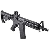 BASIKOS M4 電動ガン 電子トリガー JASG認定 三ヶ月無償修理保証 18歳以上 18禁 エアガン エアソフトガン ライフル アサルトライフル 電動エアガン 本体 (RS-3ストック, バッテリー前方配線, M4 SOCOM（14.5インチ）)