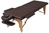 折りたたみ木製マッサージベッド リクライニング付 TAN-681