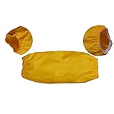 【ノーブランド品】 エプロン　4ピース　子供　ベーキング　キッチン　防水　かわいい　アクセサリー　ギフト　全8色　 - イエロー