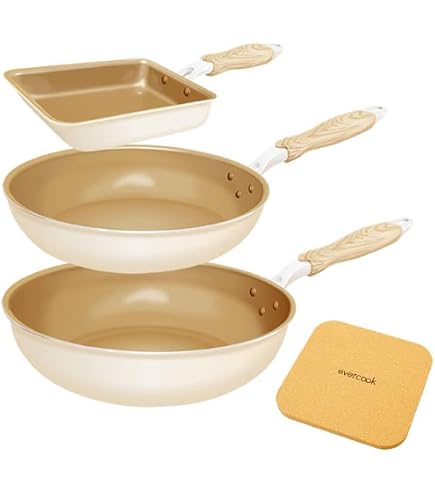 新品 evercook α エバークックフライパン 26cm28cm 2個セット Amazon.co.jp: evercook エバークック 初めの選べる2点セット