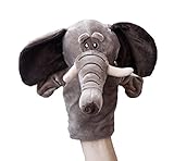 ハンドパペット動物人形アーリーラーニングドールファンシー玩具象モデル