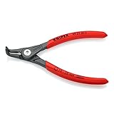 KNIPEX(クニペックス) 4921-A11-TJ 軸用精密スナップリングプライヤー 曲 4921-A11-TJ