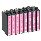 IC6CL50 互換インクカートリッジ 増量版 風船ふうせん ICLM50ライトマゼンタ 8本セット 対応機種:EP-301/302/4004/702A/703A/704A/705A/774A/801A/802A/803AW/804AR/901F/902A/903F/904A/PM-A820/A840S/A920/A940/D870/G4500/G850/G860/T960