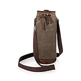 LEGACY - ピクニックタイムブランド 621-00-140-000-0 ワックスキャンバス ワイントート、ワンサイズ、カーキグリーン