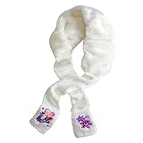 (ディズニー) Disney アナと雪の女王 ファー＆ニット マフラー 子供用 女の子 [並行輸入品]