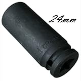 Garage.com2  インパクトレンチ用ディープソケット24mm　H060