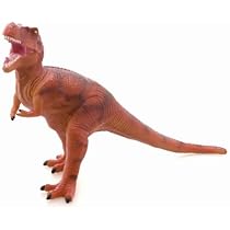 Amazon.co.jp: 恐竜 ティラノサウルス ビニールモデル レッド