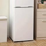 Yueboa 冷蔵庫 マット 透明 傷防止マット 75×75cm 厚さ2mm 無色 キズ防止 凹み防止 床保護シート フローリング 傷防止 