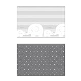 The Prime Sleeping Elephant Playmat Double Sided Design ベビージム プレイマット 両面デザイン 1.5~2の厚さ [海外並行輸入品] (XL (