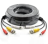 防犯カメラ用 同軸ケーブル 延長ケーブル BNC端子 12V 映像/音声/電源一体型 10m