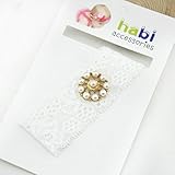 LuxBene（TM）クリスタルパールヘアアクセサリーキッド乳児幼児新生児クリスマス帽子とトレンディ女の赤ちゃんヘッドバンド