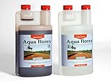 水耕栽培肥料 CANNA Aqua Flores A&Bセット (1L)