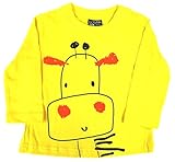 ロサンベビーボーイ長袖Tシャツイエロー18ヶ月 527-1200AD
