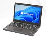 Ｗebカメラ内蔵【最新Win 11搭載】LENOVO ThinkPad X270 ★第6世代Core i5 2.4GHz／８GBメモリ／HDD500GB／12インチFHD／WiFi／Bluetooth/Office/中古パソコン (HDD500GB)