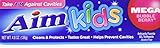Aim Kids Mega Bubble-berry Fluoride Toothpaste 4.8 Oz (4 Pack) [並行輸入品]