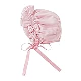 ( チャックル ) chuckle * スウィートガール * リボン付き 新生児 帽子 ピンク 50-60cm P9208-60-20