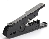 FlexGear 外皮むき工具 LANケーブル ストリッパー ブラック FGW-L01