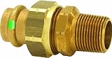 Viega 79745 ProPress Zero Lead Bronze Union with Male 1-1/4-Inch by 1-1/4-Inch P x Male NPT by Viega