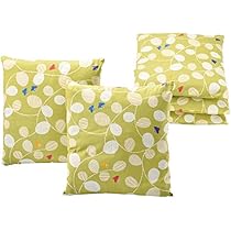 座布団8枚SET/緑×5 金×3 Amazon.co.jp: 豊泉産業 座布団カバー5枚セット ちどり グリーン