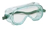 Jackson Safety 16362 V80 SG34 Safety Goggles, Clear Anti-Fog Lens with Green Frame (Pack of 50) by J
