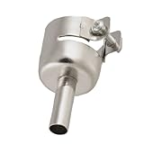 uxcell　ノズル　リワークステーション　熱空気　交換　金属　7mm内径