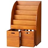 新聞ストッカー 新聞ラック マガジンラック 収納 整理 桐製 新聞・マガジンストッカー幅55 CH-191