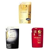 【セット買い】TSUBAKI(ツバキ) プレミアムボリューム&リペア コンディショナー 詰替え ハリ コシ パッケージ：ベージュ つめかえ 660mL + プレミアムEX インテンシブリペア コンディショナー 詰め替え 330mL + プレミアムボリューム&リペア シャンプー 詰替え 艶 しっとり パッケージ：レッド 330ミリリットル (x 1)