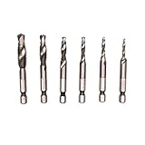 xlp スクリュータップ スチール 高速度鋼 耐久性 多機能 6個/セット UK