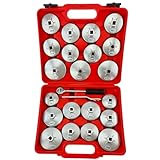 AeKeatDa 23点セット 65-101mm対応 オイルフィルターレンチ カップ型オイルフィルターレンチセット 国産車 輸入車