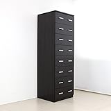 タワーチェスト ロッカータンス クローゼット ロッカーシリーズ 大量収納壁面 衣類収納 木製 洋タンス クローゼット ワードローブ 壁面収納 CPB020DBR