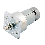 XDiscount ギアモーター　ソルダー　メタル製　TJZ60FT76i DC 24V 45RPM
